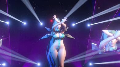 In this intense porno scene, Seraphine is having her way with CLCs devilish member Alyss while she dreams of the sexy encounter