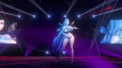 In this intense porno scene, Seraphine is having her way with CLCs devilish member Alyss while she dreams of the sexy encounter