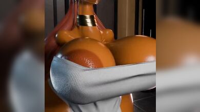 Watch Milotics titanic tits bounce and jiggle in slow motion as she gets fucked in every hole!