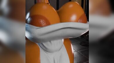 Watch Milotics titanic tits bounce and jiggle in slow motion as she gets fucked in every hole!