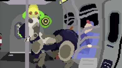 [4K] Orisa Takes The Subway