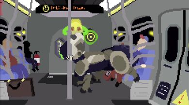 [4K] Orisa Takes The Subway