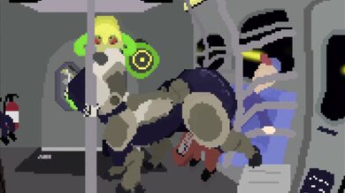 [4K] Orisa Takes The Subway