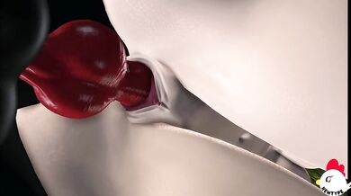 Pinkie Pie's twin sisters are sucking on each other's nipples