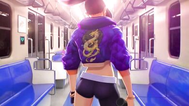 BANG-TAILED BABES INTERRUPTED BY POP STAR KERCEC WHO DRUMS AWAY ON HIS MANPAD AS THEY ROCK OUT AT HMV