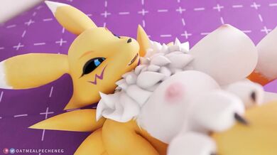 Exploring the depths of Renamons body with Oatmeal Pecheneg, a special agent from F216F