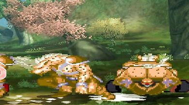 MUGEN - Fox and Falco ambushed by Gnolls