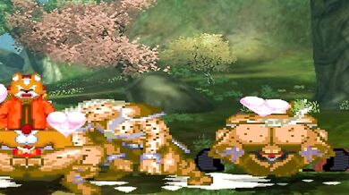 MUGEN - Fox and Falco ambushed by Gnolls