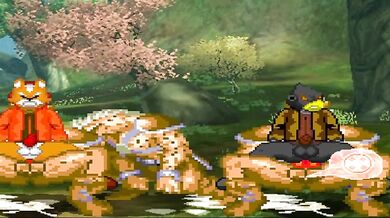 MUGEN - Fox and Falco ambushed by Gnolls