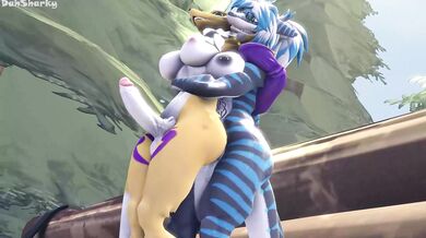 One sexy night with Renamon, and you will never forget it!