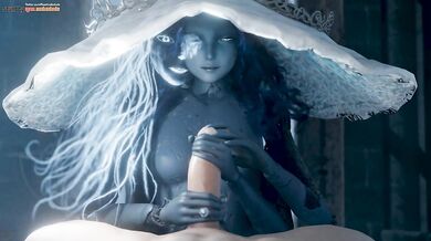 Watch as Ranni gives a hand job with sound effects in this hentai porn video!