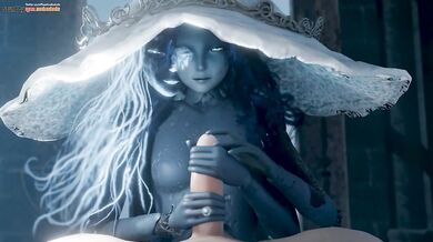 Watch as Ranni gives a hand job with sound effects in this hentai porn video!