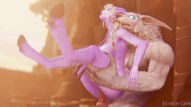 Dirty Draenei Business - Gennariel Pleasures Herself (and More)