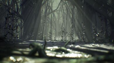 In the forest, Ellie enjoys her pregnant sex with her lover while surrounded by nature