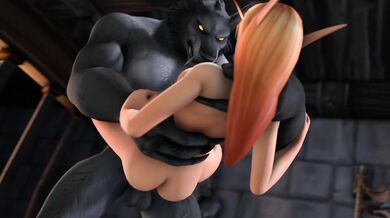 Watch the full video here: Another Night with a Worgen (Rated X)