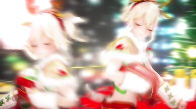 A group of young girls celebrate their holiday with a seductive dance, leaving everyone aroused