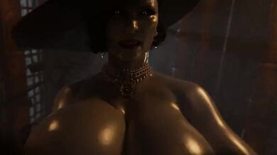 Lady Dimitrescus Serpentine Femdom Riding: The Dominatrix Takes Control