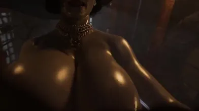Lady Dimitrescus Serpentine Femdom Riding: The Dominatrix Takes Control