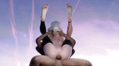 Anal Adventure of Yorha and Her Deep Ass - Pornostalgia