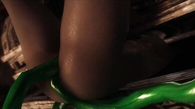 Dungeon Dunmer, Thief Valera tries to loot a box with a hidden Surprise by Izzyg