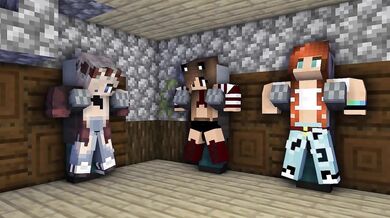 Rebecca, Rachel and Sarah have been kidnapped by pillaging bandits in a world of Minecraft Will they ever escape this virtual hell?