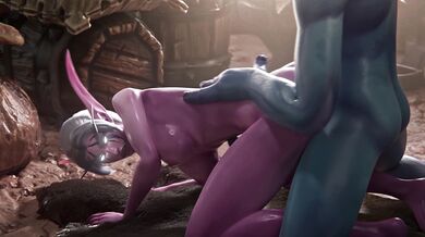 Watch this hilarious and sexy animation of Night Elf being seduced by a Troll in breathtaking 4K resolution