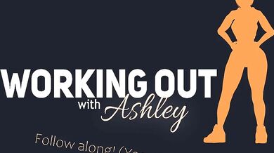 Rebounding Roughly with Ashley in 3D: A Workout Session Gone Wrong