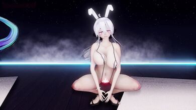 NyatouMMD Presents Thick Haku & Miku - Anaconda