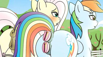 Rainbow Dash and Fluttershys Public Pussy Ejaculation - Jameshalt