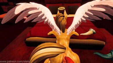 The Mating Wolf - Hot Spring with Lexa!