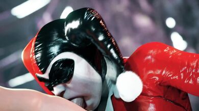 Harley Q Kitty gets a Blowjob from her Fat Cat Lover