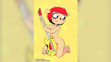 Licking Lammys Tiny Anal Beads on the Beach with HexyLamine