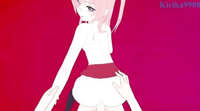 Watch as Sajuna Inui gets dressed up in sexy lingerie and heels, teasing her lover until shes ready to fulfill his every desire