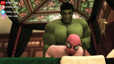 Mighty Green Monster Ravages Webslinger