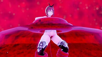 This is a hentai porn video where the main character, Reisalin Stout from Atelier Ryza, is put in sensory deprivation and her senses are overwhelmed