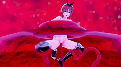 This is a hentai porn video where the main character, Reisalin Stout from Atelier Ryza, is put in sensory deprivation and her senses are overwhelmed