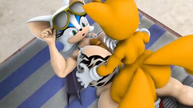 Rogues Boobs on the Beach - A Hentai Porn Adventure