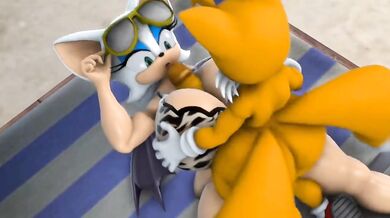 Rogues Boobs on the Beach - A Hentai Porn Adventure