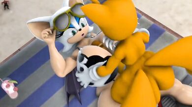 Rogues Boobs on the Beach - A Hentai Porn Adventure