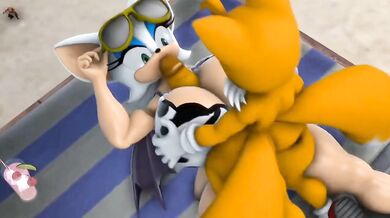 Rogues Boobs on the Beach - A Hentai Porn Adventure