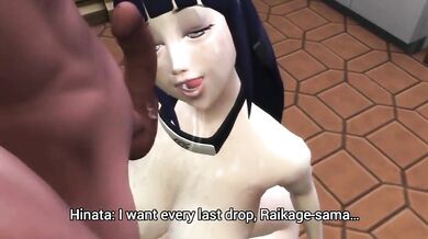 "Deepthroating Hinata: The Hentai Experience"