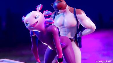 'Purring Pussy and Axed Arms'