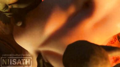 Rewritten as: 'Sera, the Skyhold concubine's misadventures continue - Day 4: Goblin Gangbang with Niisath'