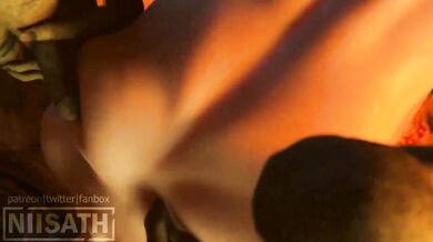 Rewritten as: 'Sera, the Skyhold concubine's misadventures continue - Day 4: Goblin Gangbang with Niisath'