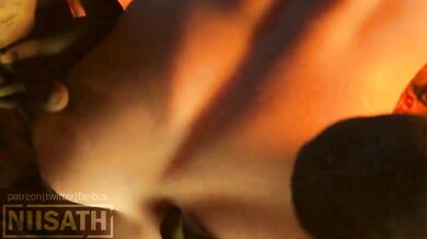 Rewritten as: 'Sera, the Skyhold concubine's misadventures continue - Day 4: Goblin Gangbang with Niisath'