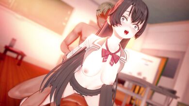 'Yuki, Suou and Their Doggy-Style Threesome [Hentai]'