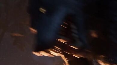 "Beauty and the Beast - The Red Hair Wolf"