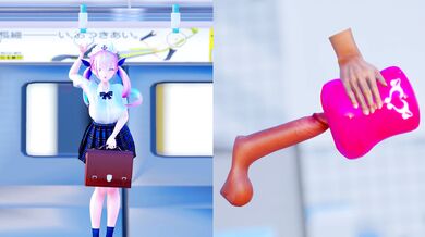 'Sharing the senses with a magic masturbator - Aqua ver. [Wet version]'