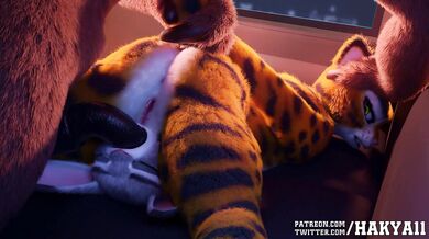 'Judy Hopps and a Friend Discover the Joys of Sex Together'