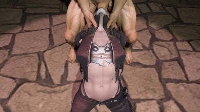 "Harley Quinn's Throat Bulge"
